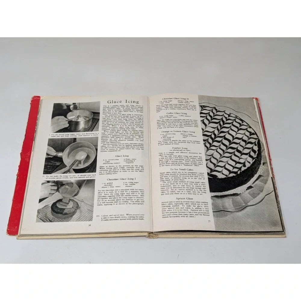 Vintage Good Housekeeping Cake Dessert Cookbook Making Australian Book 1950s 50s